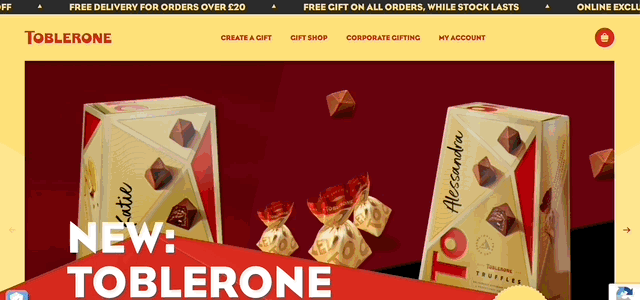 Toblerone Toblerone Personalization Platform
