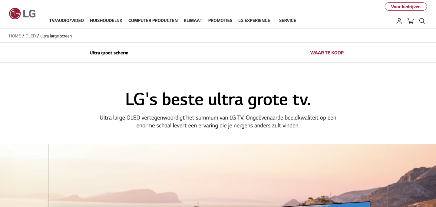 LG Ultra Large TV Campaign LG Ultra Large TV Campaign